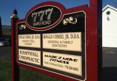 Made 2 Move Fitness - 777 Maple Rd, Williamsville, NY 14221 - Adult Health & Fitness Studio - Street Sign
